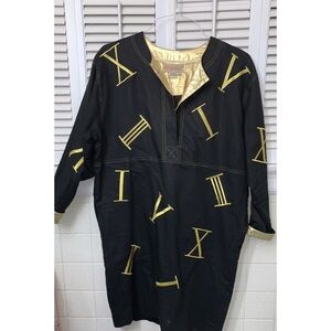 Vintage 80s AdamDouglas Adrianna Papell Time Dress